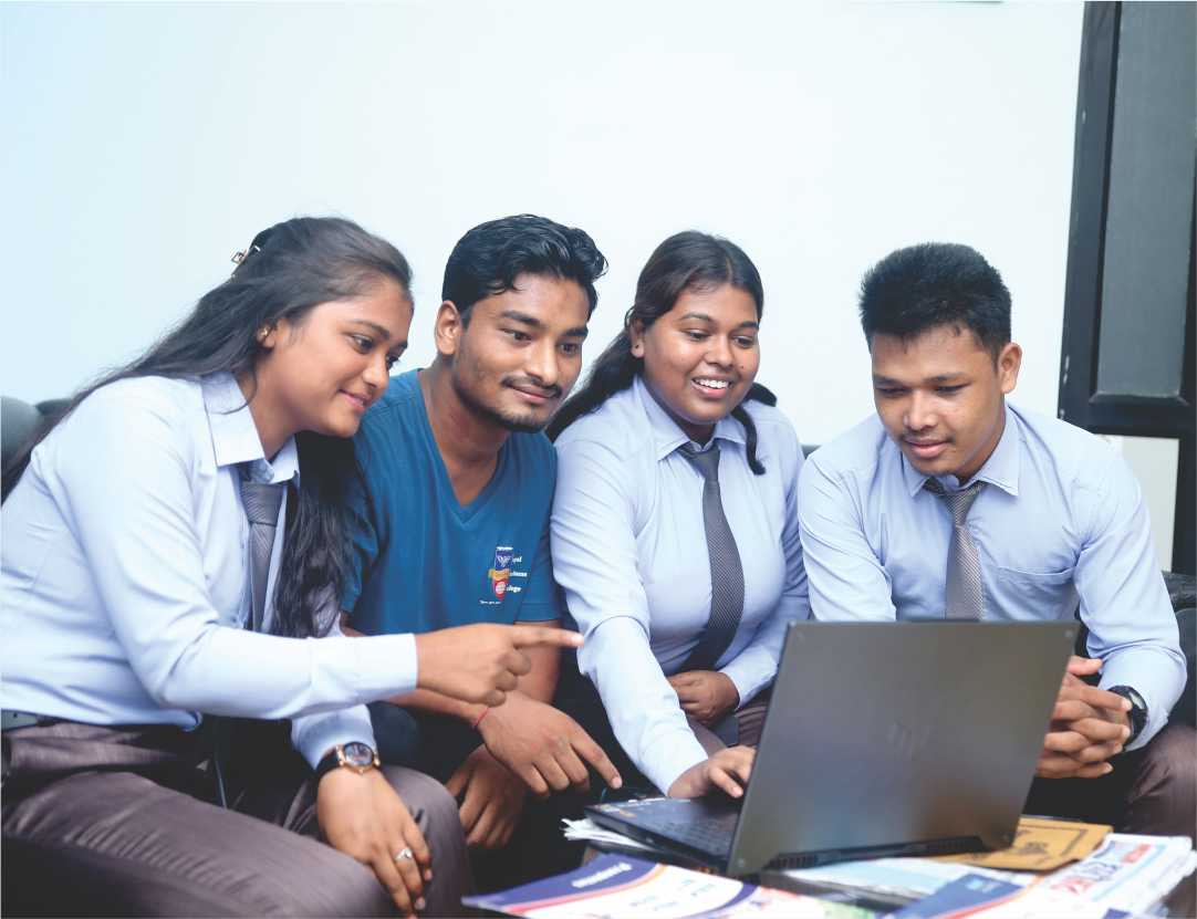 BBA students in a business seminar at Nepal Business College