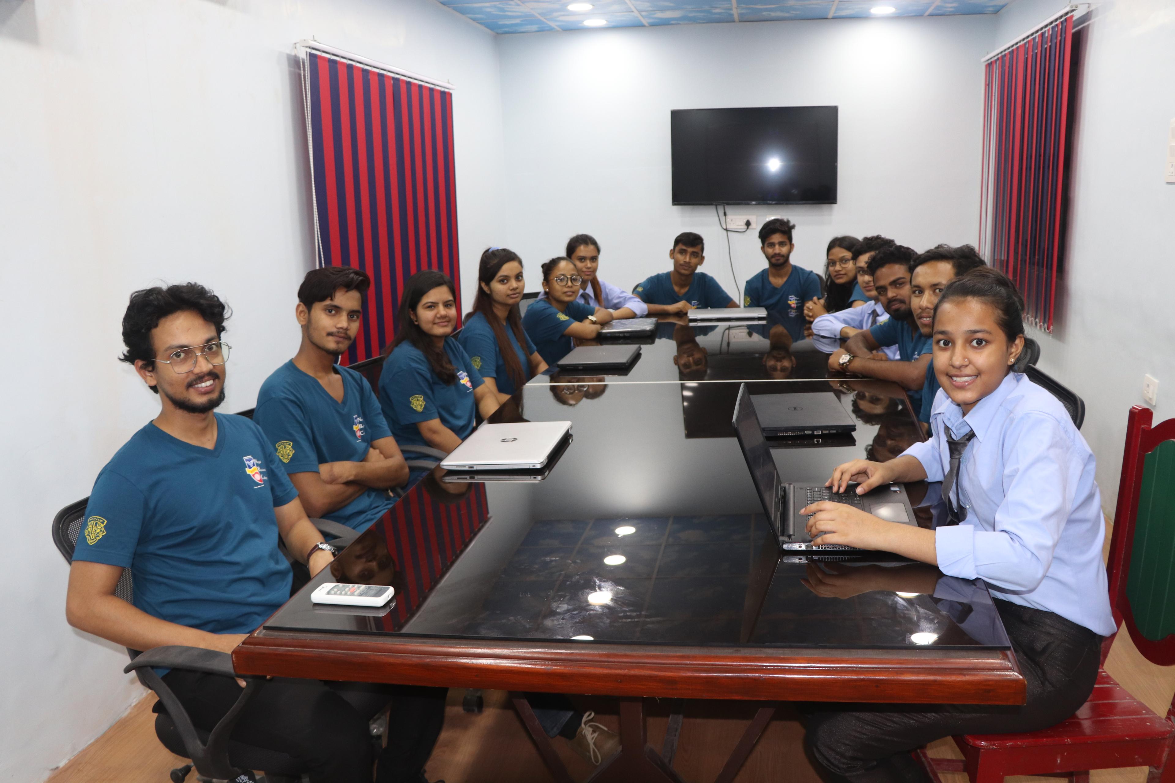 BBA students in a business seminar